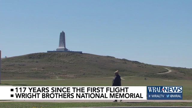 NC, Ohio, celebrate Wright brothers' first flight