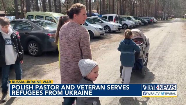 Baptist Polish pastor with a heart for helping refugees speaks to WRAL's David Crabtree