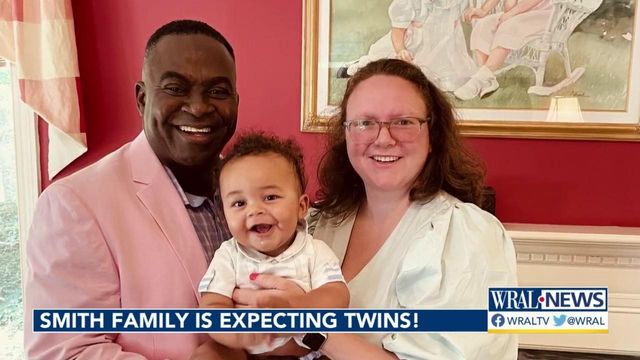 WRAL's Ken Smith is expecting -- twins! 