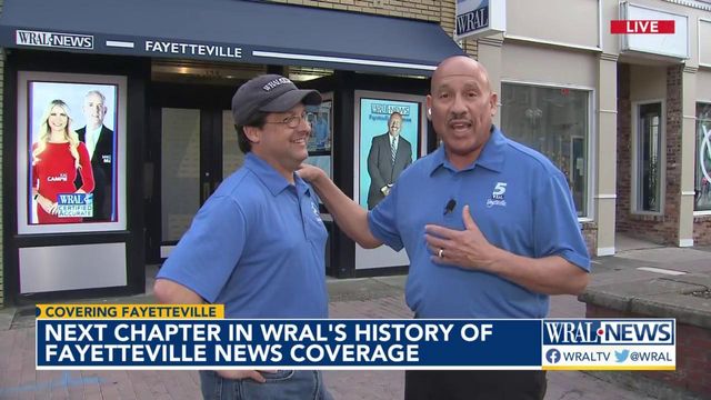 WRAL Fayetteville bureau camera latest in long line of local news innovations
