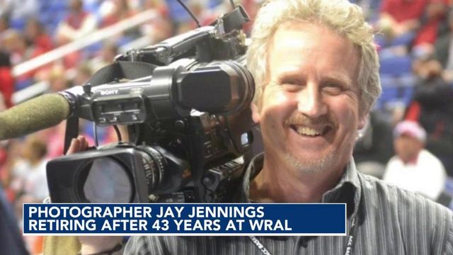 Photographer Jay Jennings retires after 43 years at WRAL