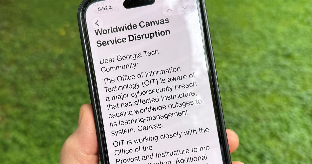 Canvas system is online after a cyberattack disrupted thousands of schools :: WRAL.com