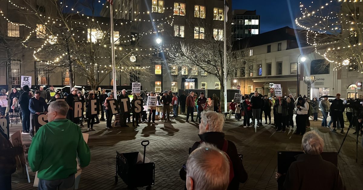 Over 200 Durham residents protest ICE after Minnesota woman's death