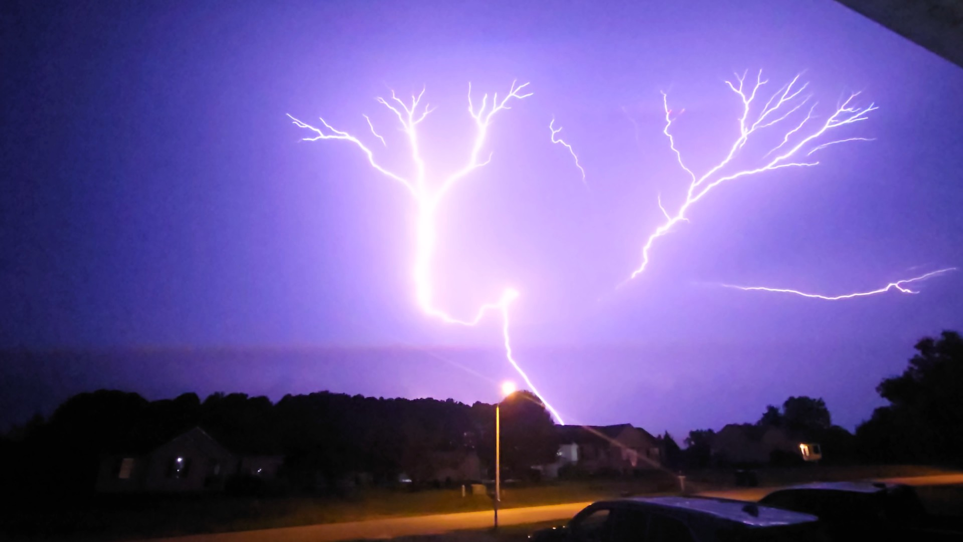 Man killed when tree falls on Wake County home during strong storms