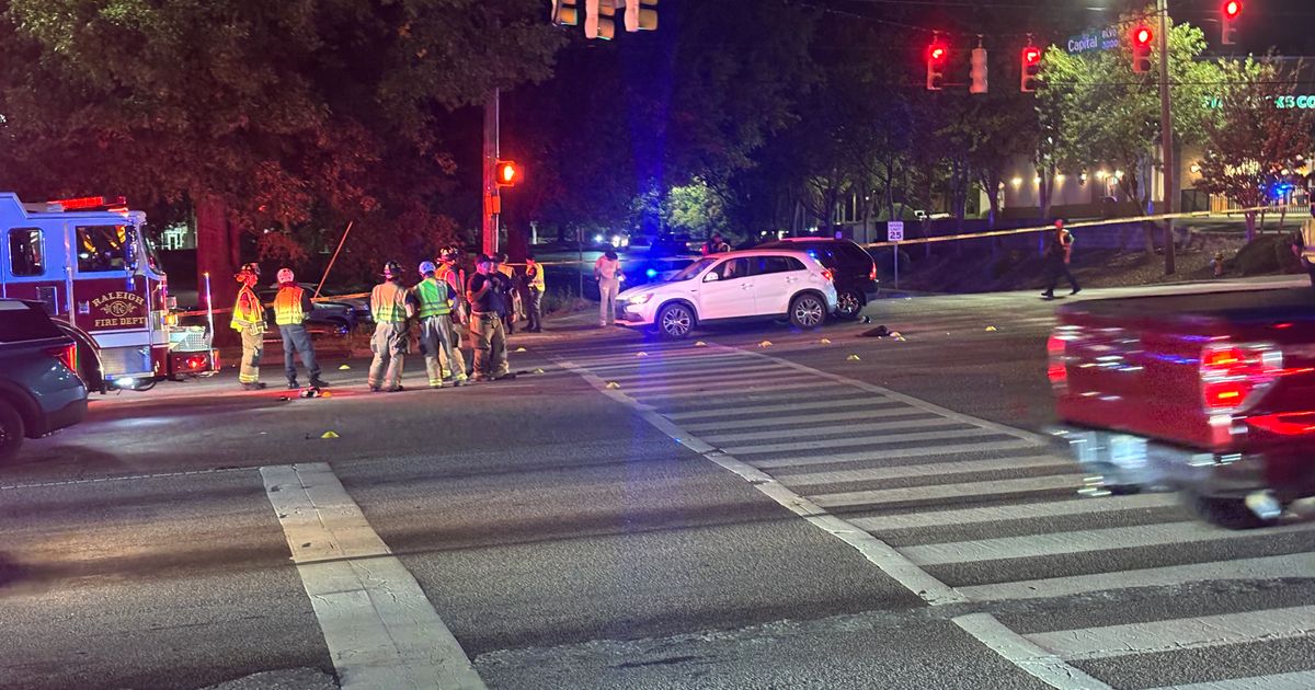 Police investigate after person was hit by car in Raleigh, Intersection ...