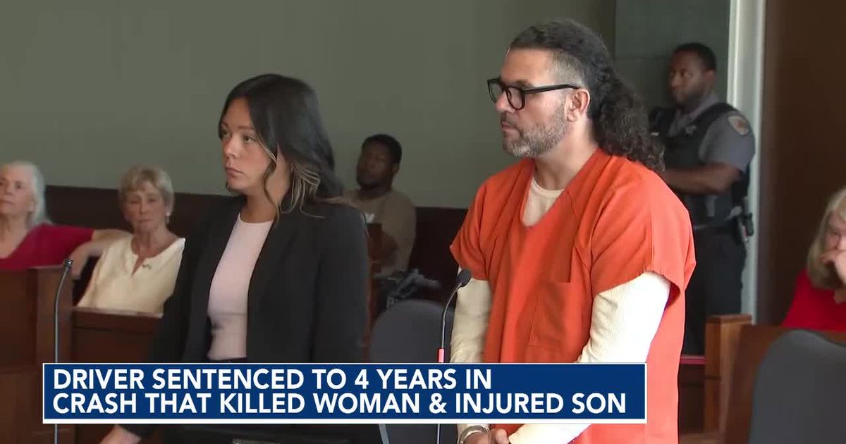 Driver sentenced in impaired-driving crash that killed woman, injured adopted son