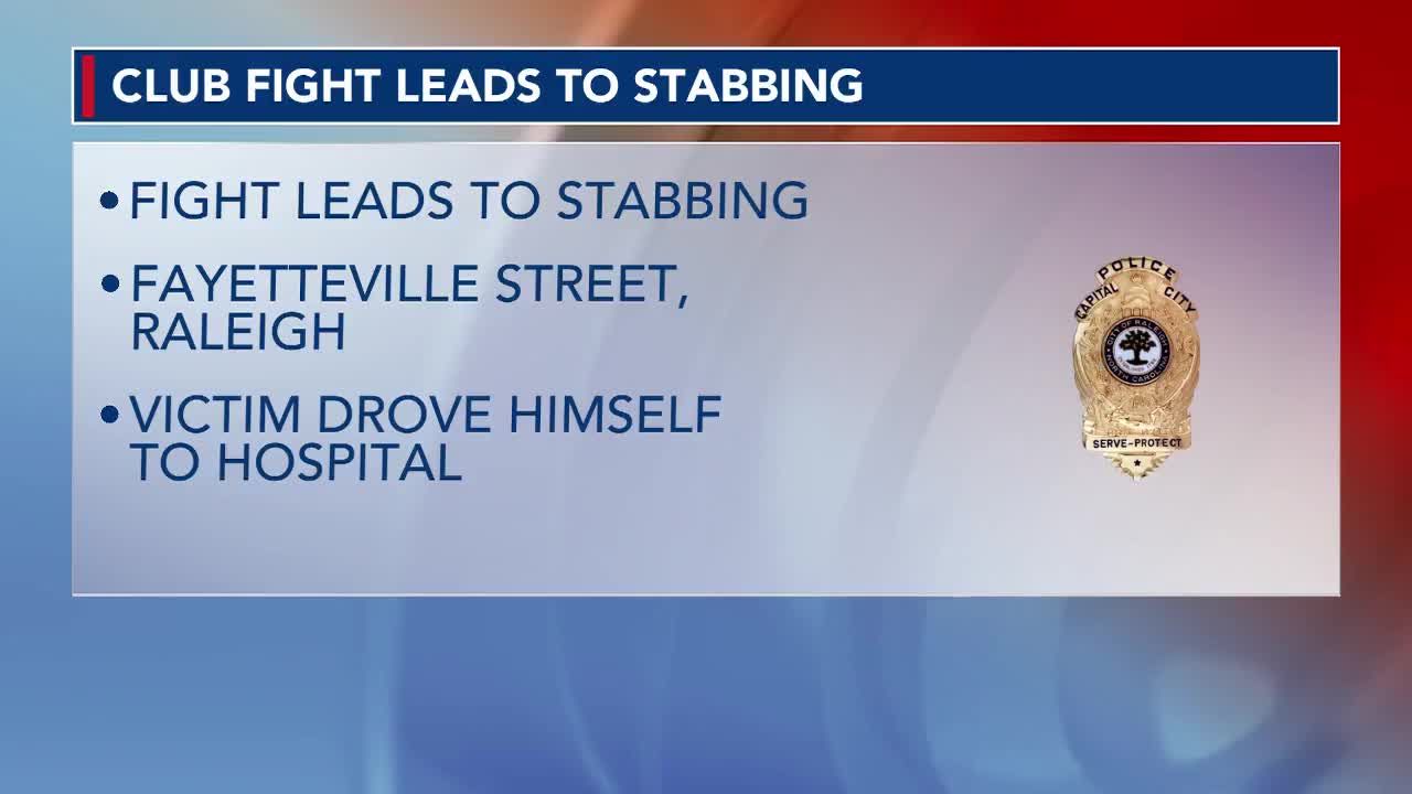 Fight at club in downtown Raleigh leads to stabbing
