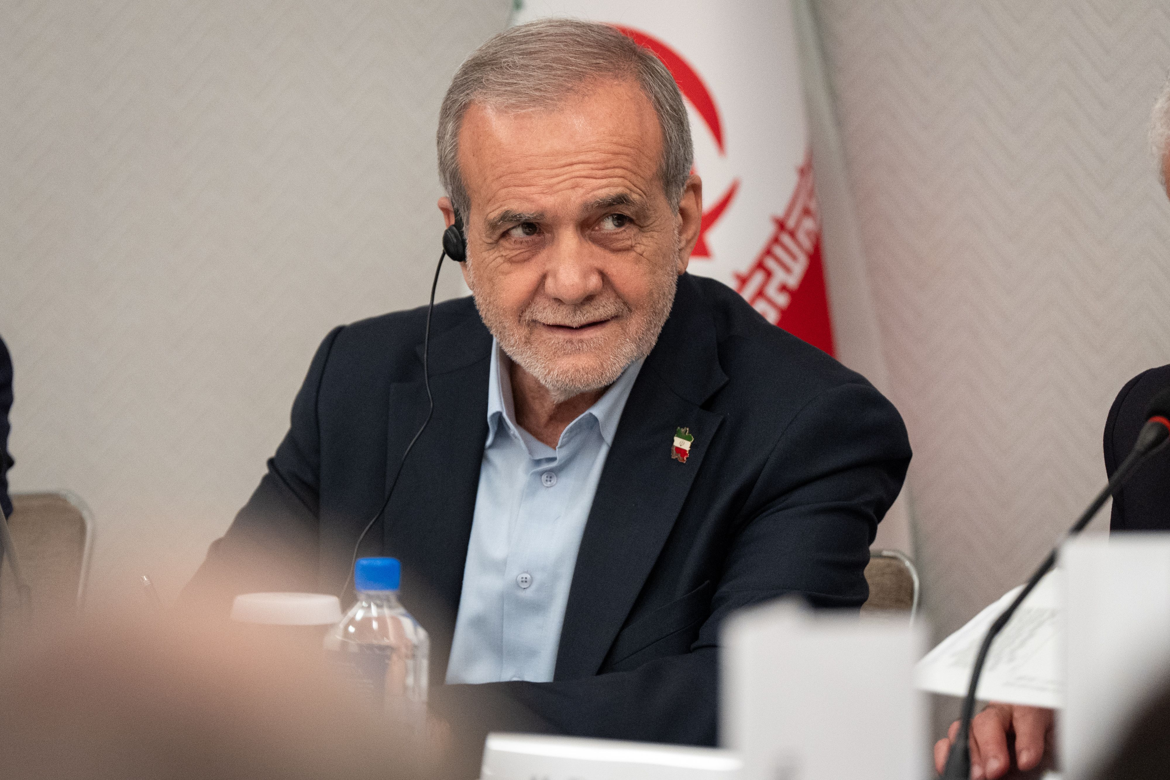 Iran says the world has accepted it has defeated the US , and other Middle East developments