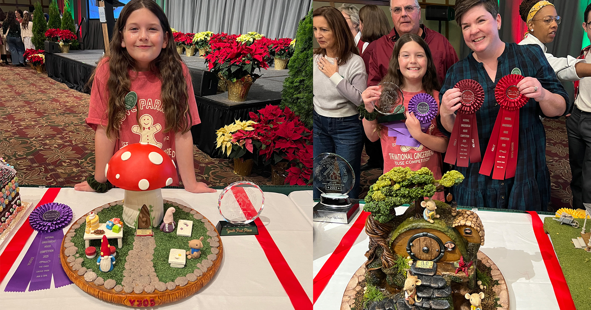 Mother-daughter duo from Cary claim top prizes at annual national gingerbread competition