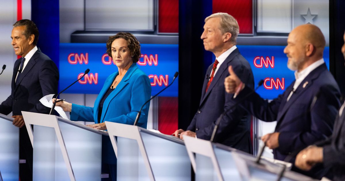 California Democrats shrug at their choices in packed race to replace Newsom