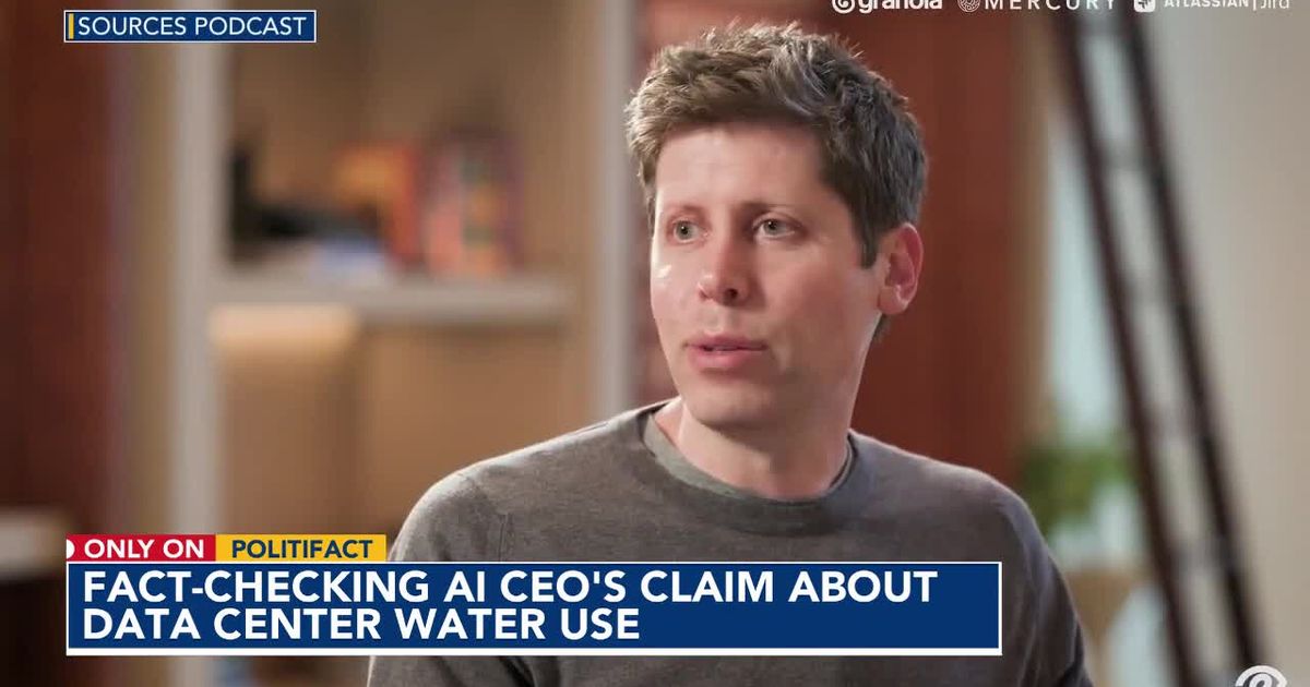 Almonds or data centers: which requires more water? Fact-checking AI executive's claim about ChatGPT