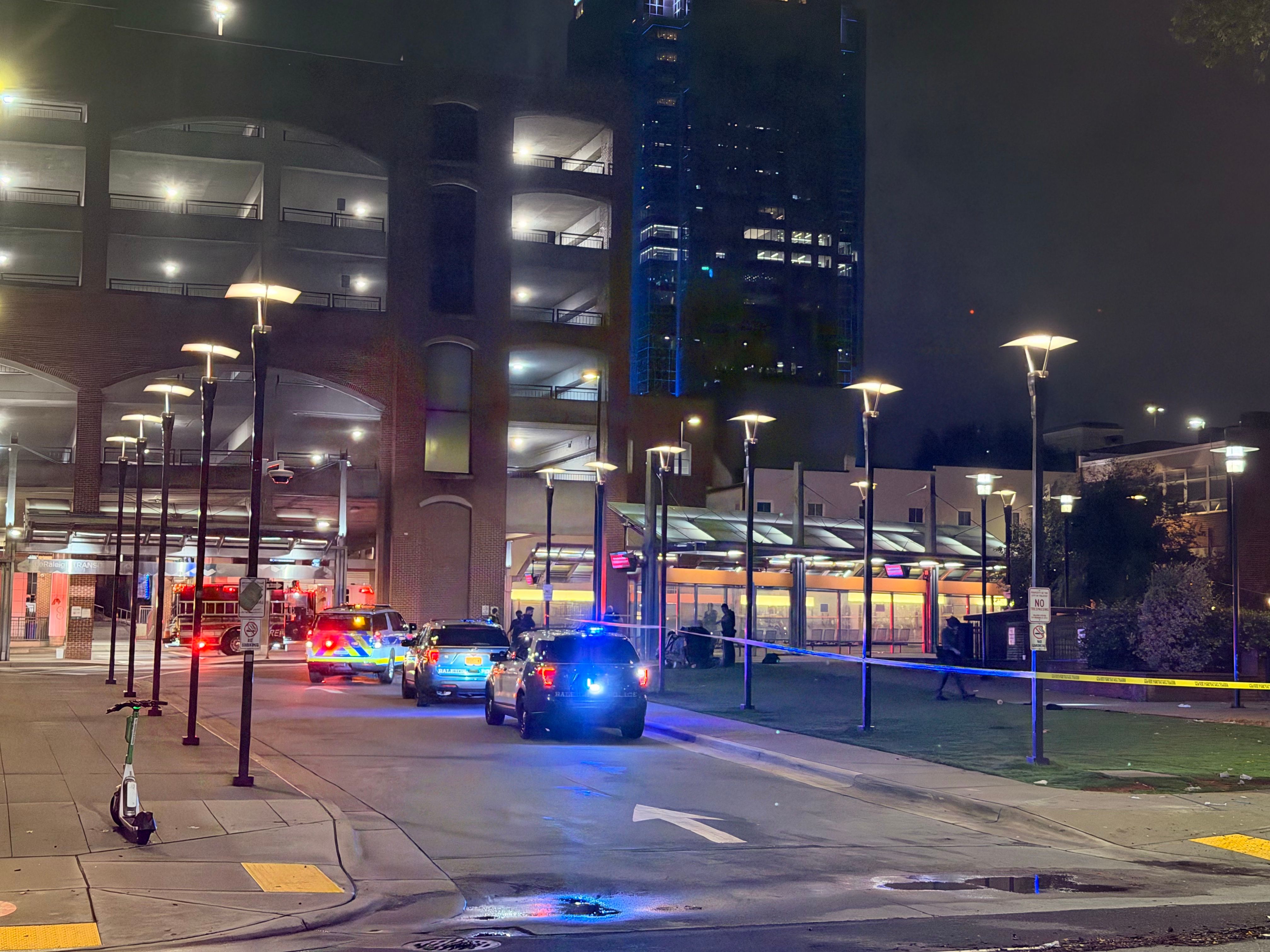Man in custody after shooting at downtown GoRaleigh bus station