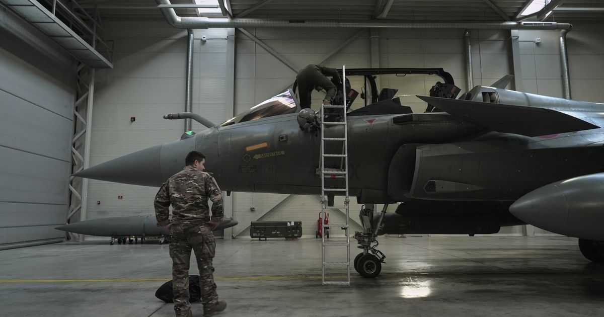 In Baltic skies, NATO and Russian pilots size each other up warily but without a tilt into war