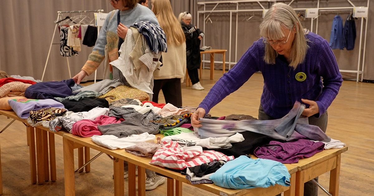 Sweden’s secondhand clothing swaps offer a trendy way to cut environmental waste