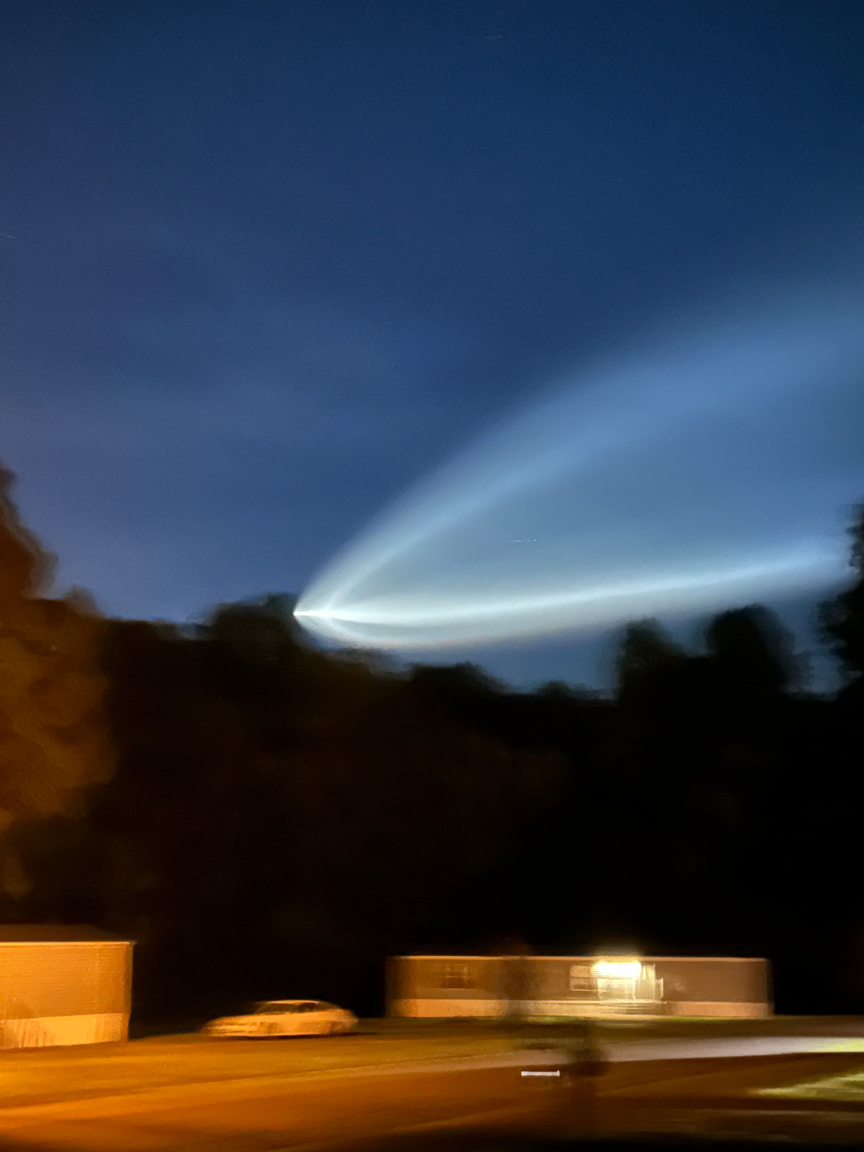 SpaceX Starlink launch visible in NC skies Tuesday morning