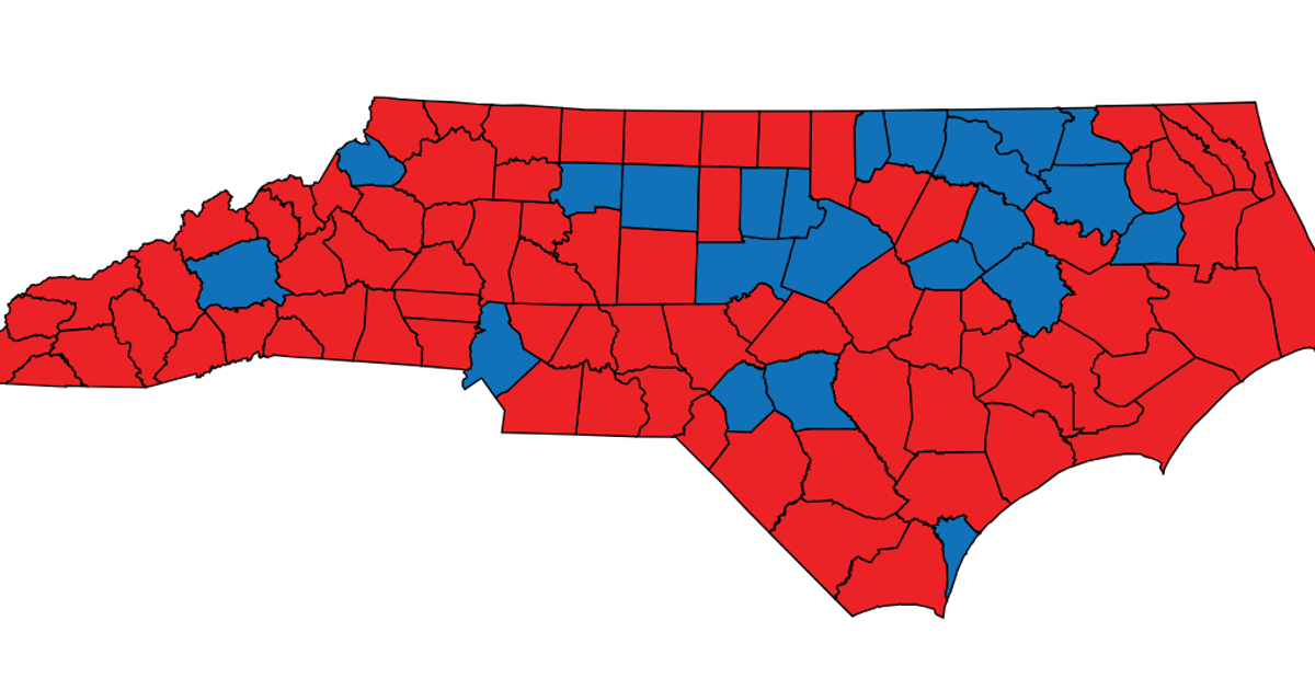 For first time in NC history, Republican voters outnumber Democrats