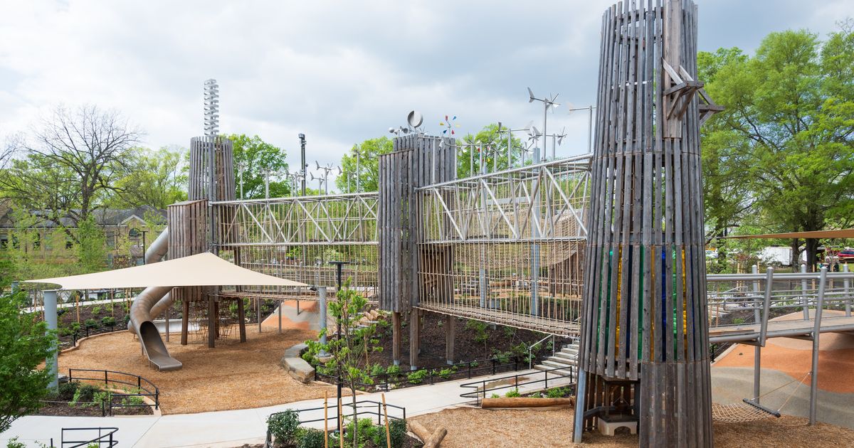 Dix Park playground opens June 6: What to know about Gipson Play Plaza