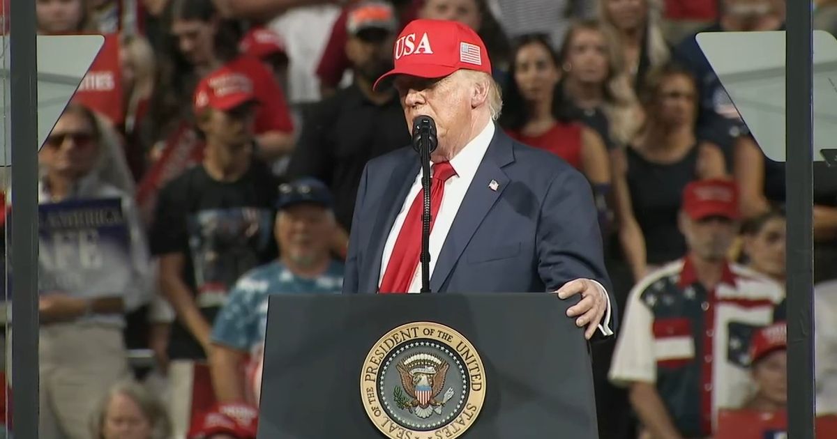 Trump slams Cooper, boosts Whatley in NC speech focused on crime