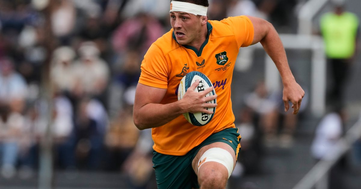 Australia leads from start to finish to beat Argentina 27-21 in the 1st rugby test
