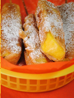 fried pineapples