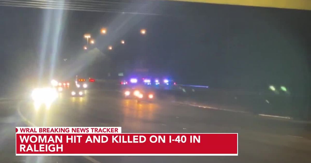 Pedestrian killed in hit-and-run on I-40 in Raleigh early Sunday morning