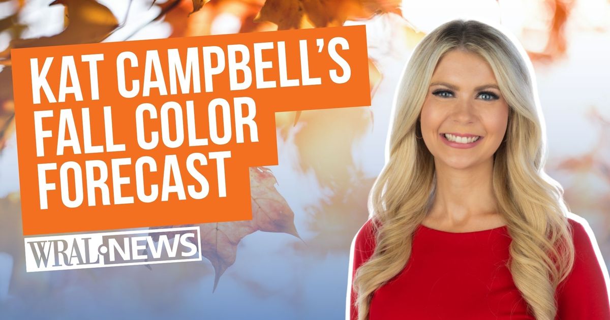NC fall foliage forecast: The drought could impact our fall color