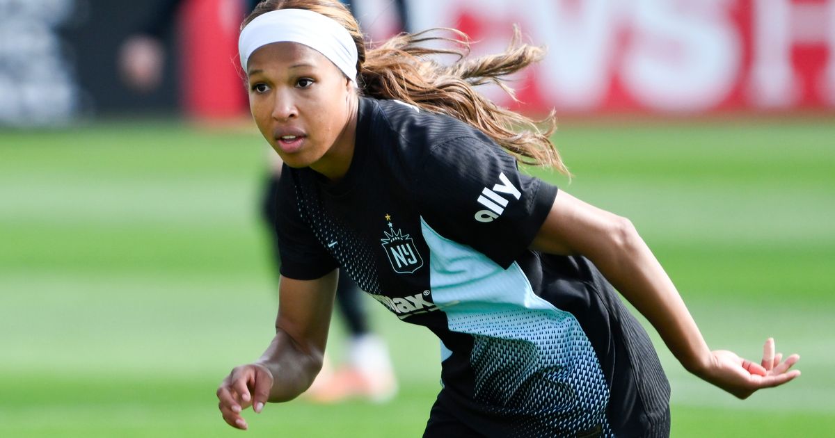 Sam Kerr scores for Gotham FC in 2-2 draw with the Portland Thorns