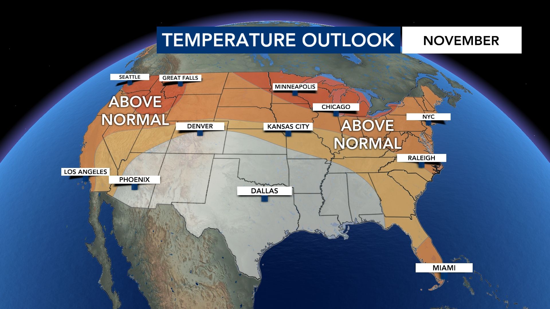 More pleasant weather Thursday, a bit cooler this weekend :: WRAL.com