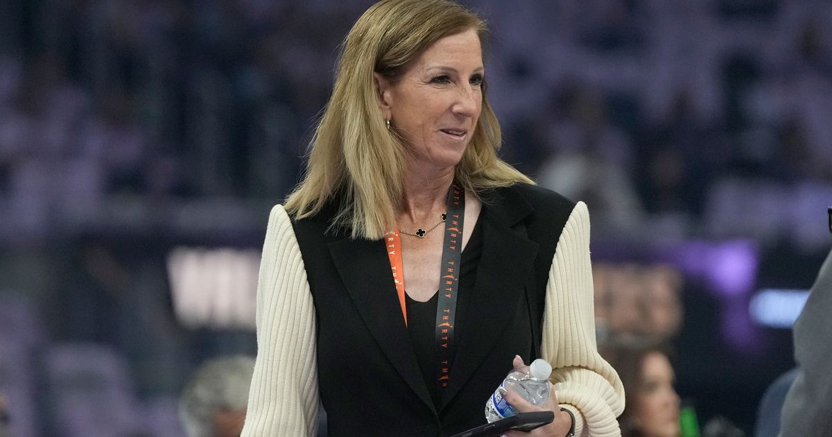 WNBA's Cathy Engelbert says a search firm is vetting candidates to replace her