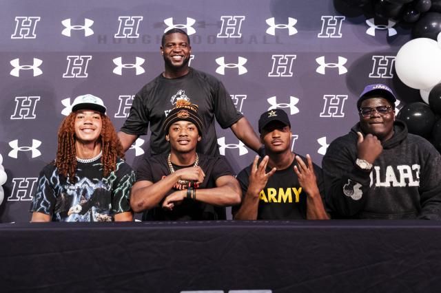 Four Hough football players announce college decisions