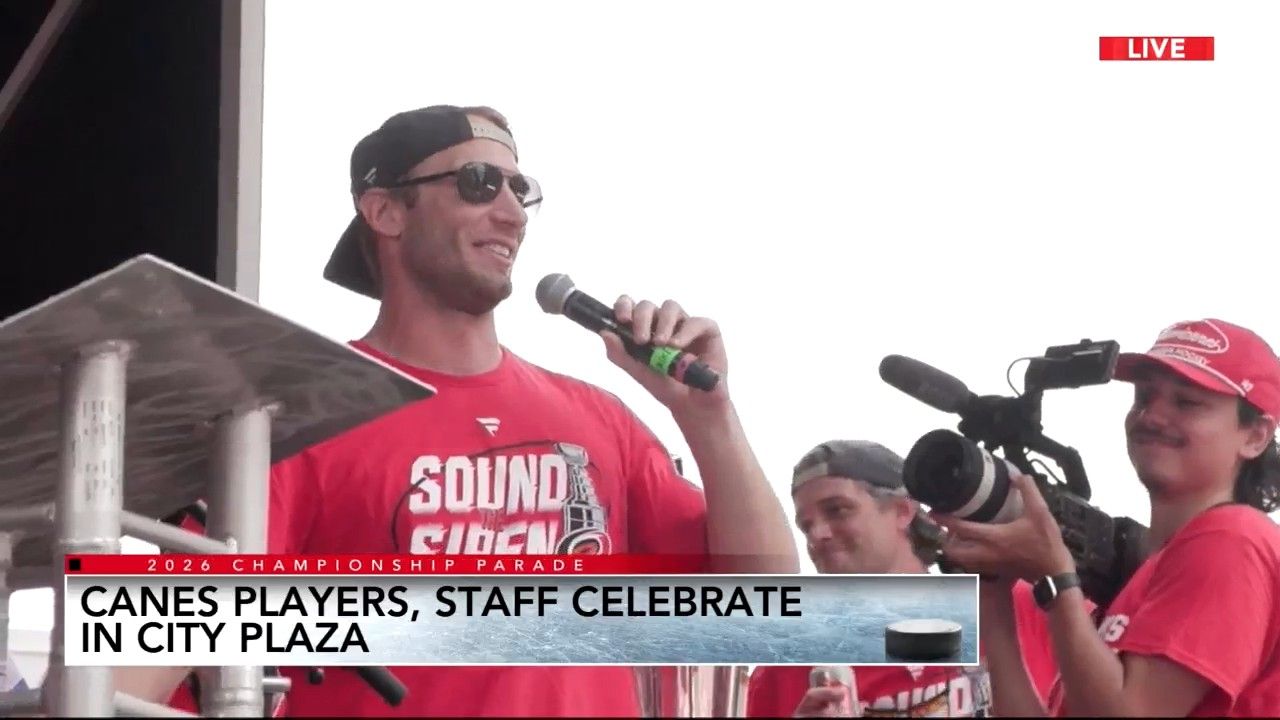 Relive the best moments with the Carolina Hurricanes from the Stanley Cup parade and celebration