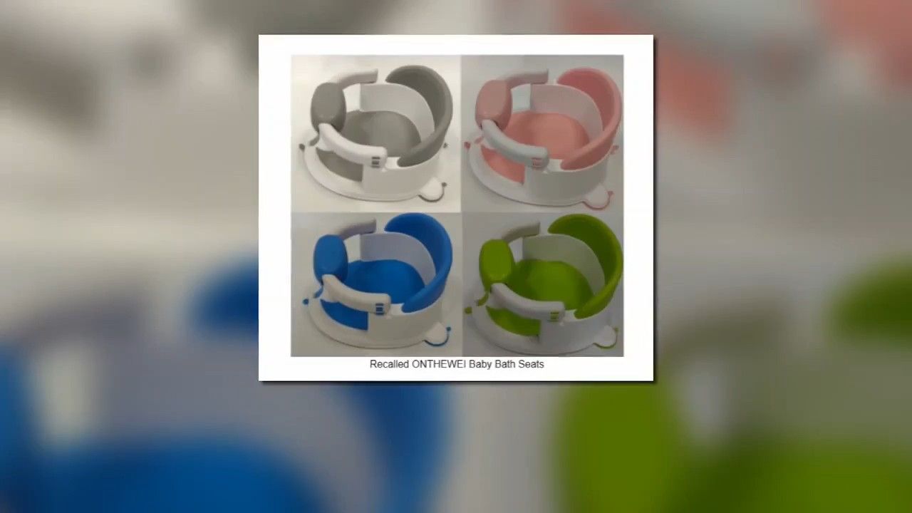 Baby bath seats recalled over drowning hazard