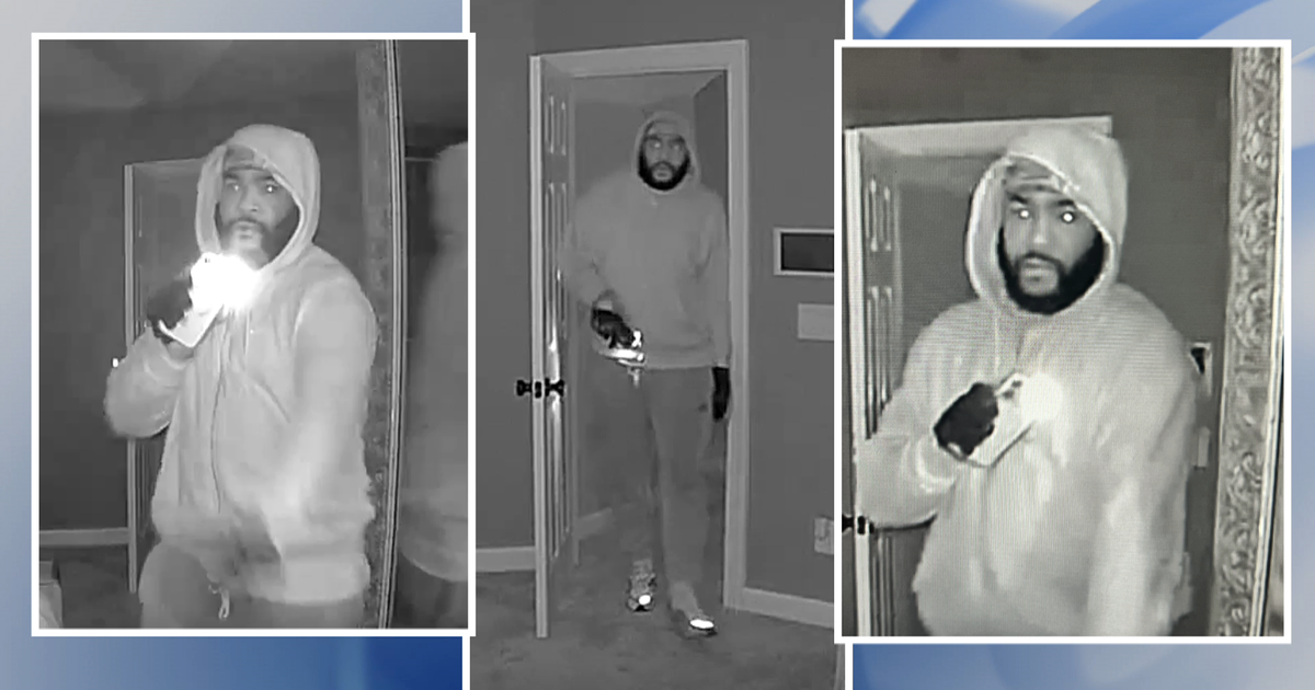 Cary Police looking for man tied to two burglaries days a part