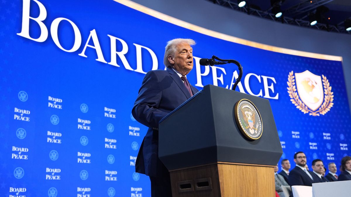 The Latest: Trump has arrived for Board of Peace launch :: WRAL.com