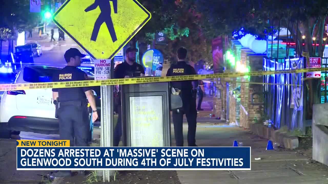 9 hurt, dozens arrested after massive 4th of July 'teen takeovers' across Raleigh