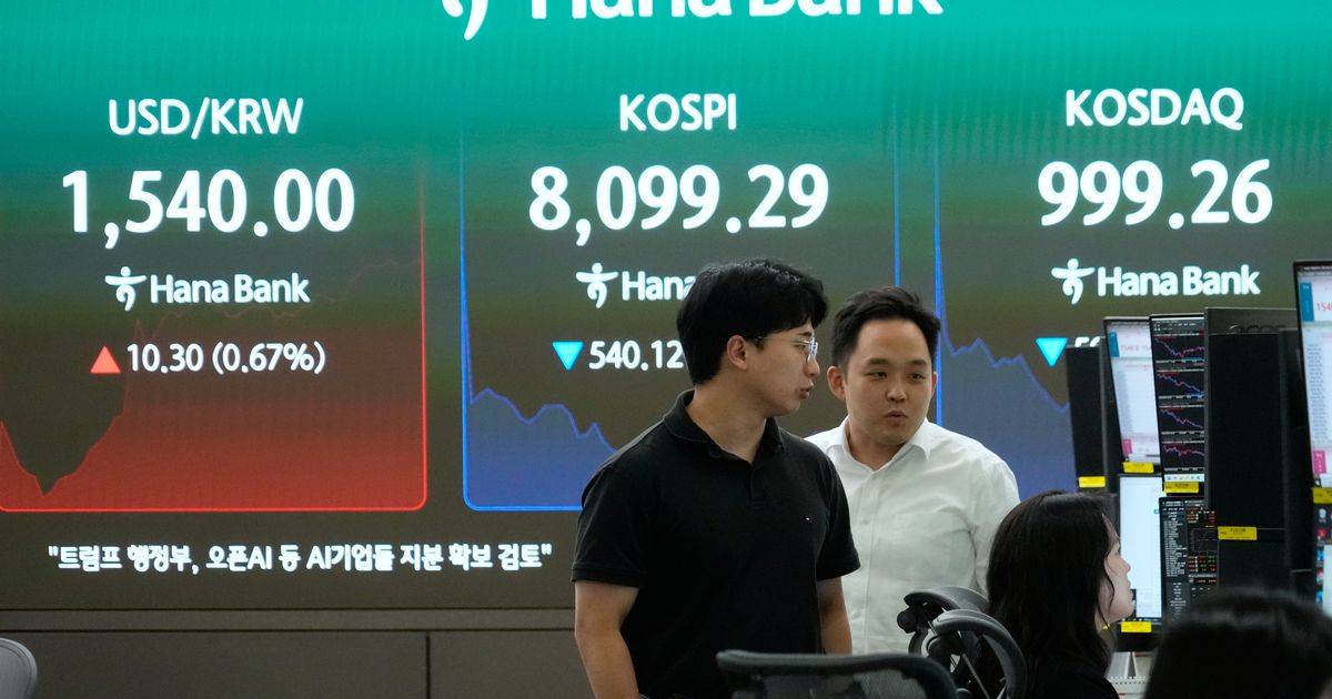 Stocks slump as Big Tech sinks and a strong May jobs report boosts odds for higher interest rates