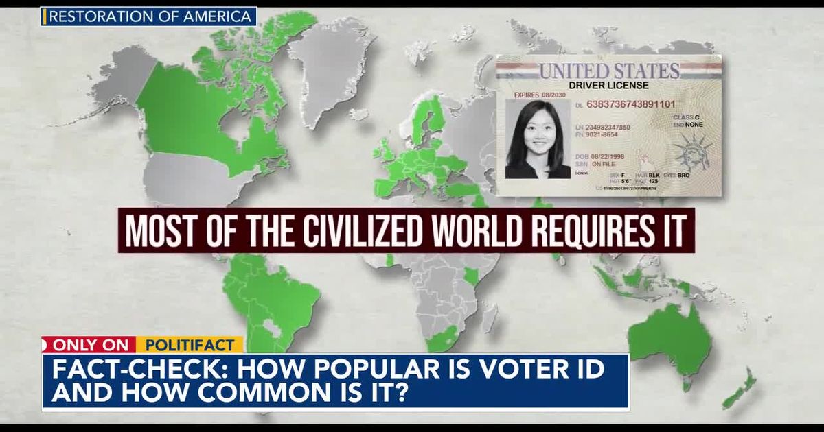 Fact-check: How popular are voter ID requirements and how common are they?