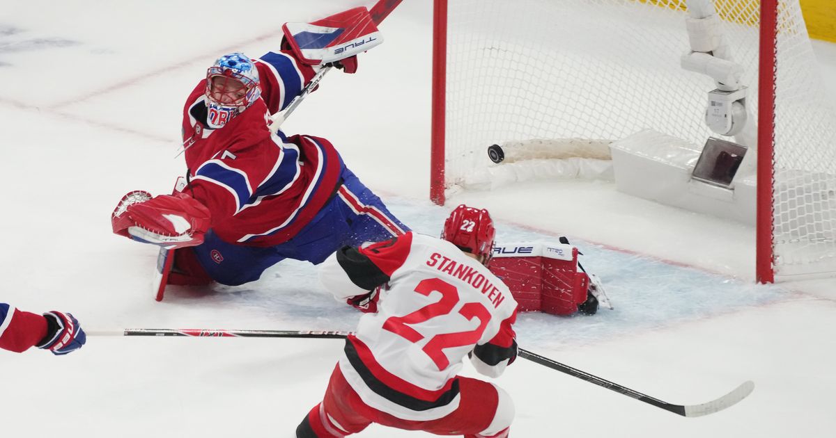 Hurricanes beat the Canadiens 4-0 to move within a victory of the Stanley Cup Final