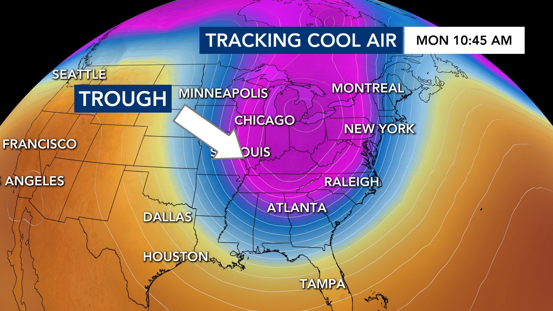 Arctic blast hits: Freeze Warning and possible flurries for the ...