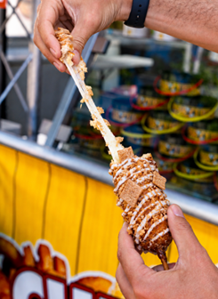 cinamon toast cruch mozza stick