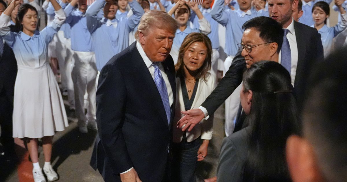 Trump’s meeting with Xi comes with much fanfare in China, but major breakthroughs may be elusive