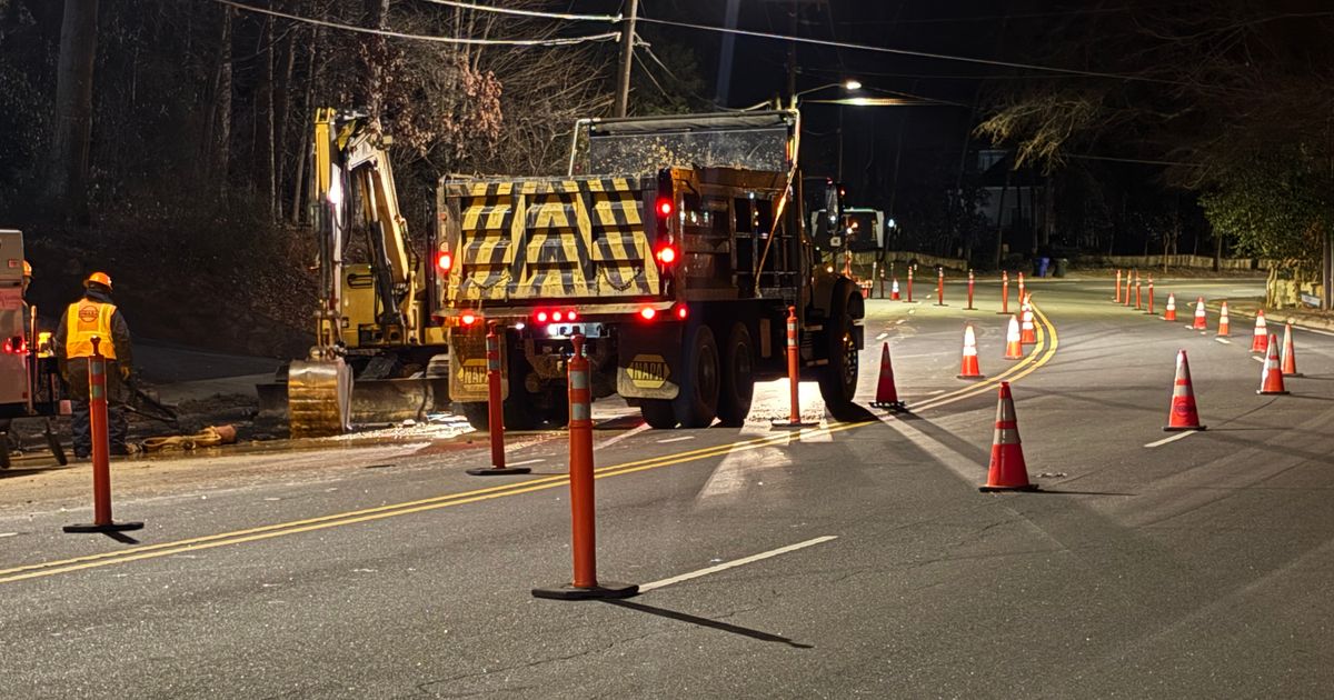 Water line repairs in Chapel Hill cause lane closure ahead of morning commute