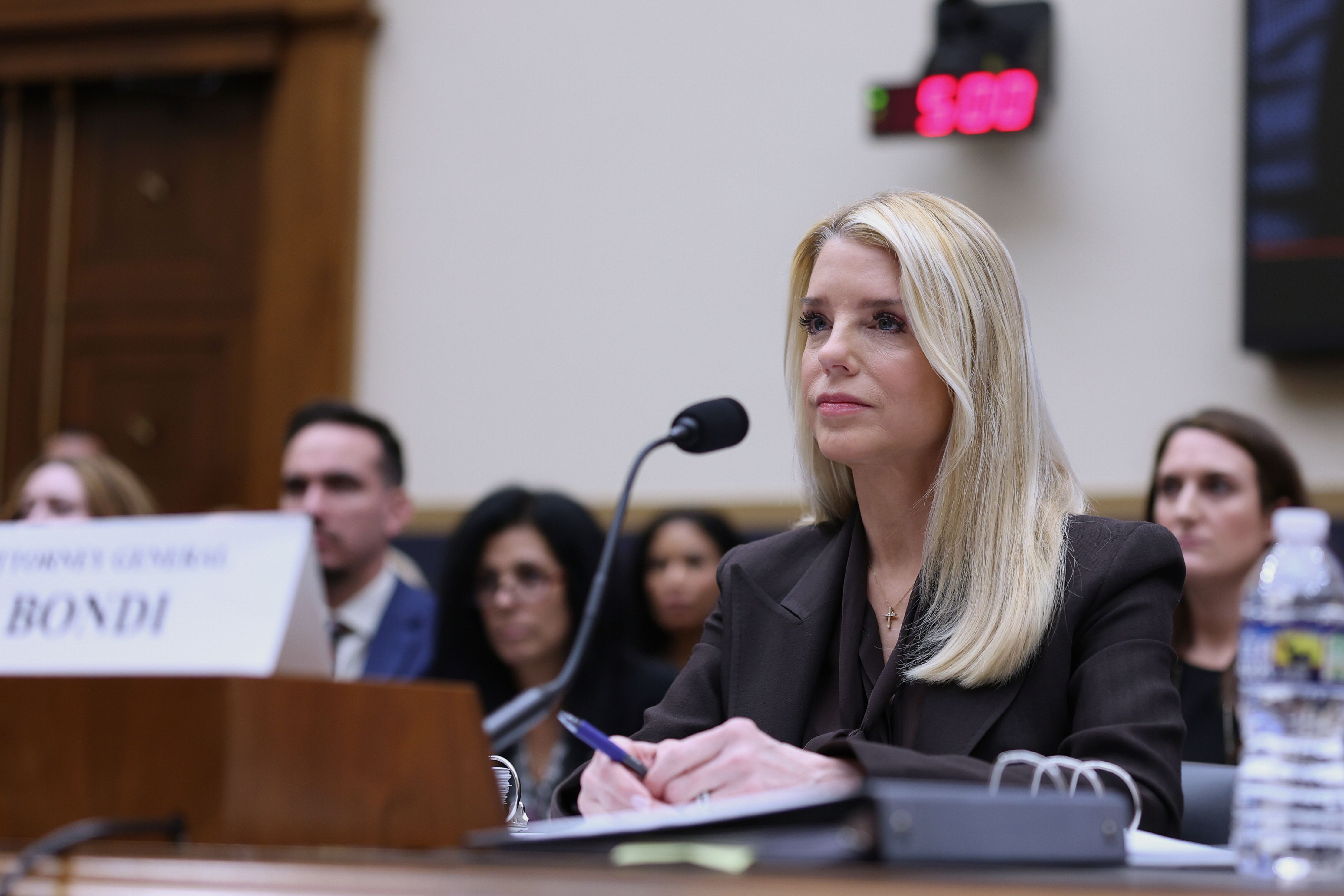 wral.com - The Associated Press - The Latest: Epstein files hearing gets heated as Congress faults Bondi's meandering answers