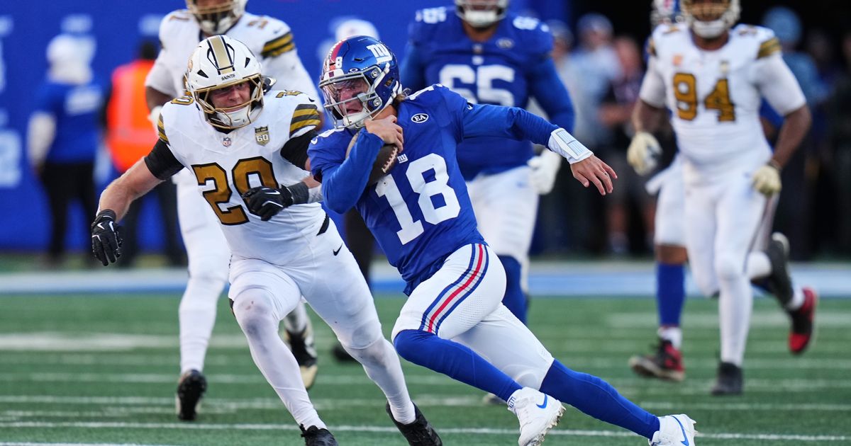 John Harbaugh says no Giants QB decision yet after J.J. McCarthy replaces Jameis Winston