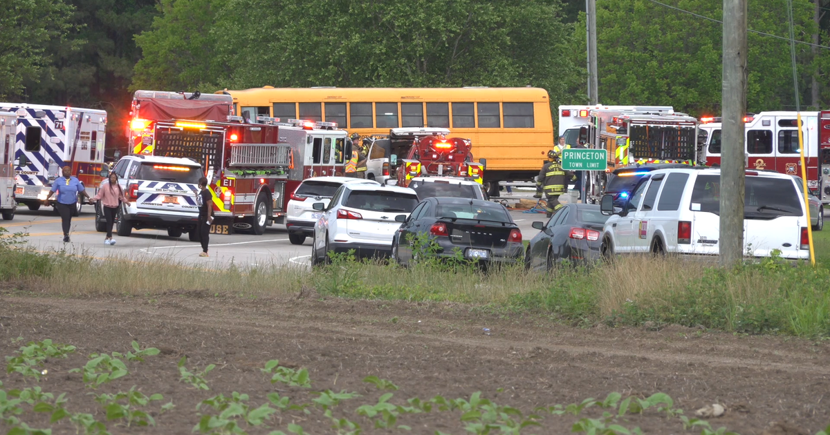 School bus involved in accident in Johnston County; some students ...