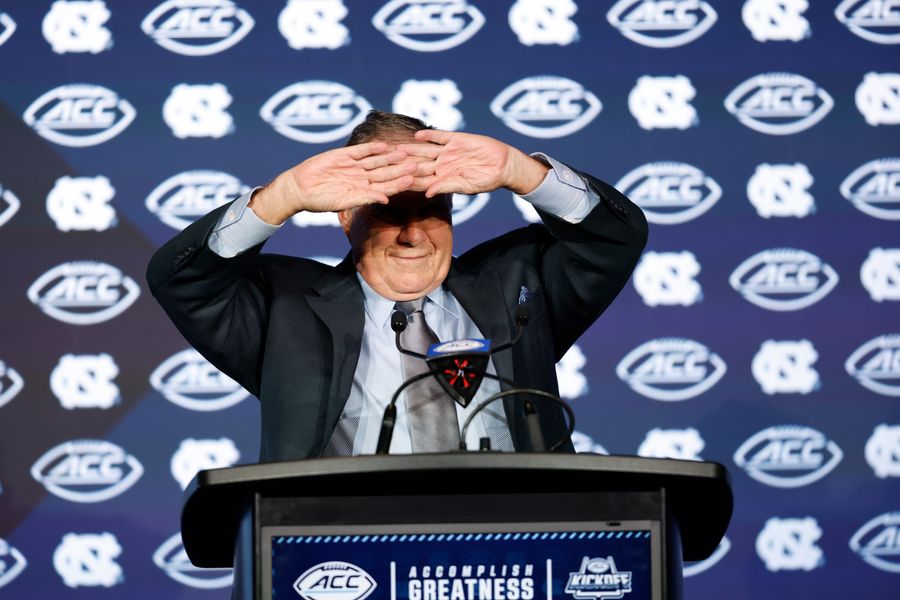 Bill Belichick can’t hide from spotlight at ACC Kickoff