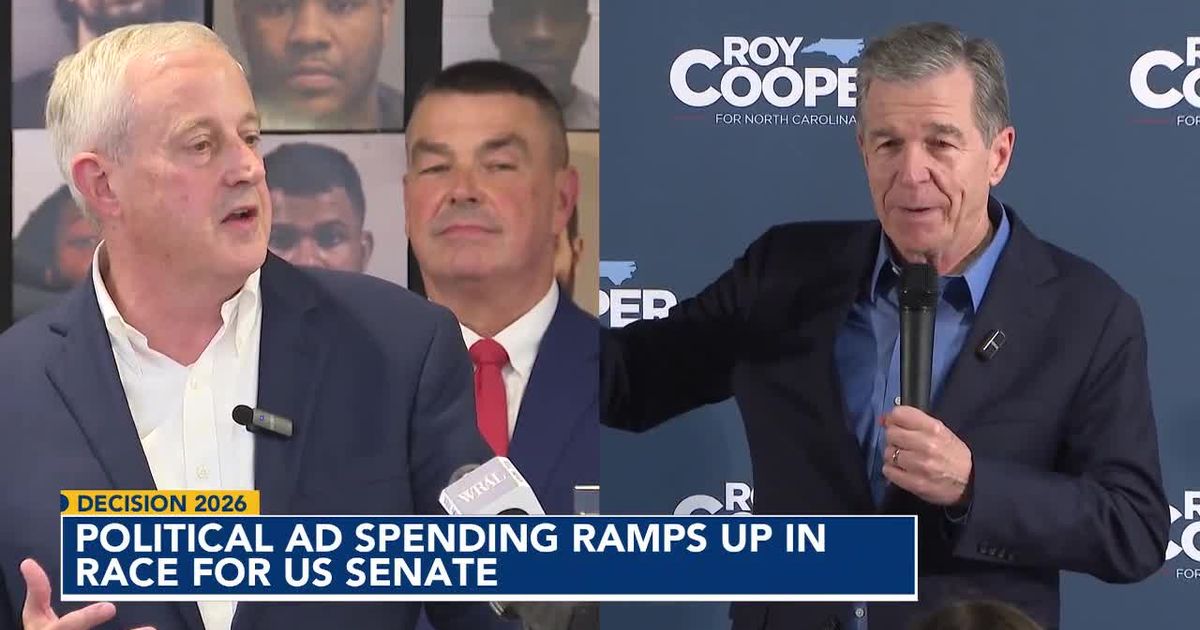 PACs ramp up ad spending in North Carolina's US Senate race