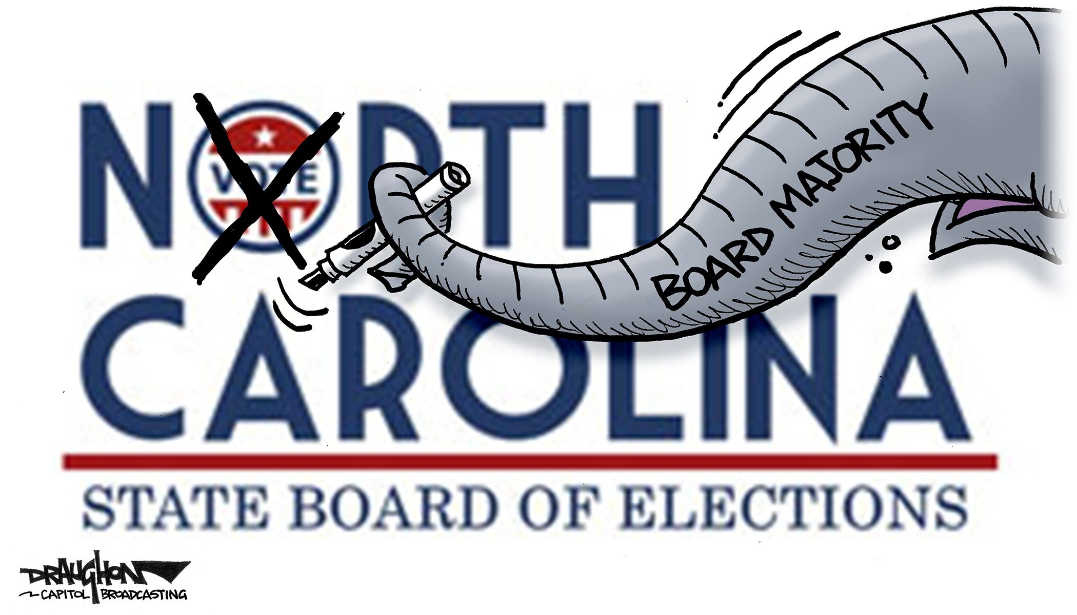 DRAUGHON DRAWS: State Board of Elections majority gets bored with elections