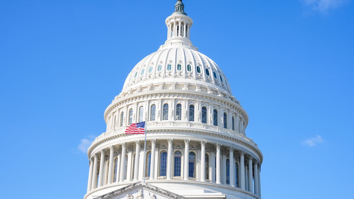 The U.S. Capitol is seen Friday, Feb. 13, 2026, in Washington. (AP Photo/Mariam Zuhaib)