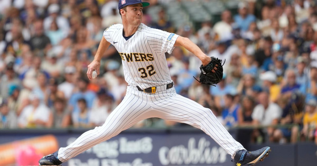 Jacob Misiorowski sets Brewers franchise record by starting game with 7 straight strikeouts